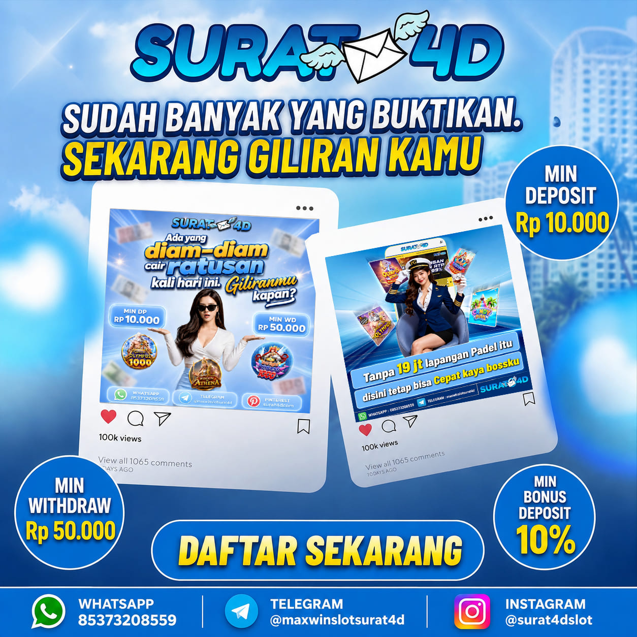 Banner utama SURAT4D